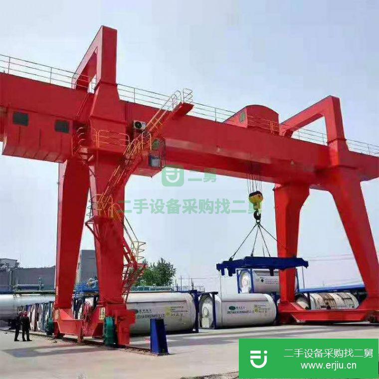 山東出售二手10噸包廂龍門吊