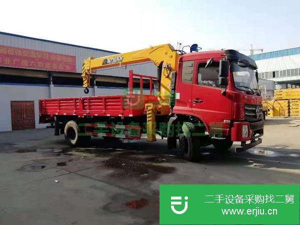 福建出售二手國五東風單橋8噸190馬力隨車吊