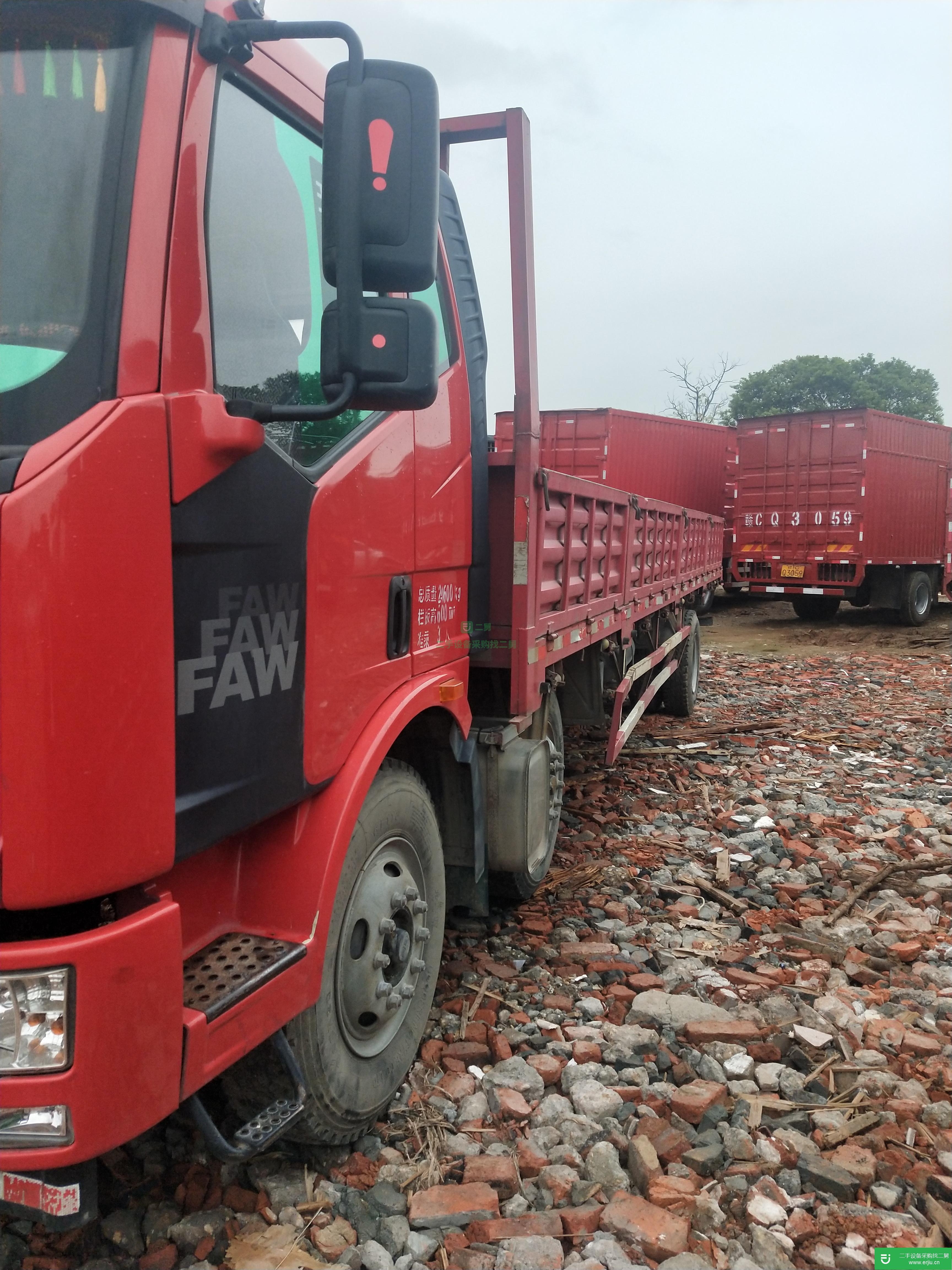 江西出售二手解放J6P平板車