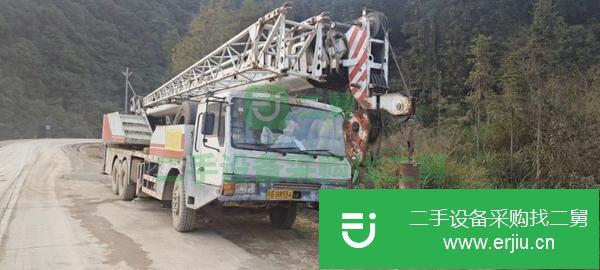 河南出售二手07年中聯25噸汽車吊