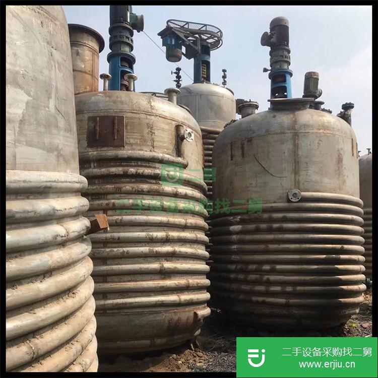 山東出售二手不銹鋼反應釜