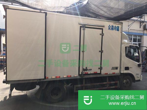 湖北出售二手國六福田歐馬可131馬力冷藏車