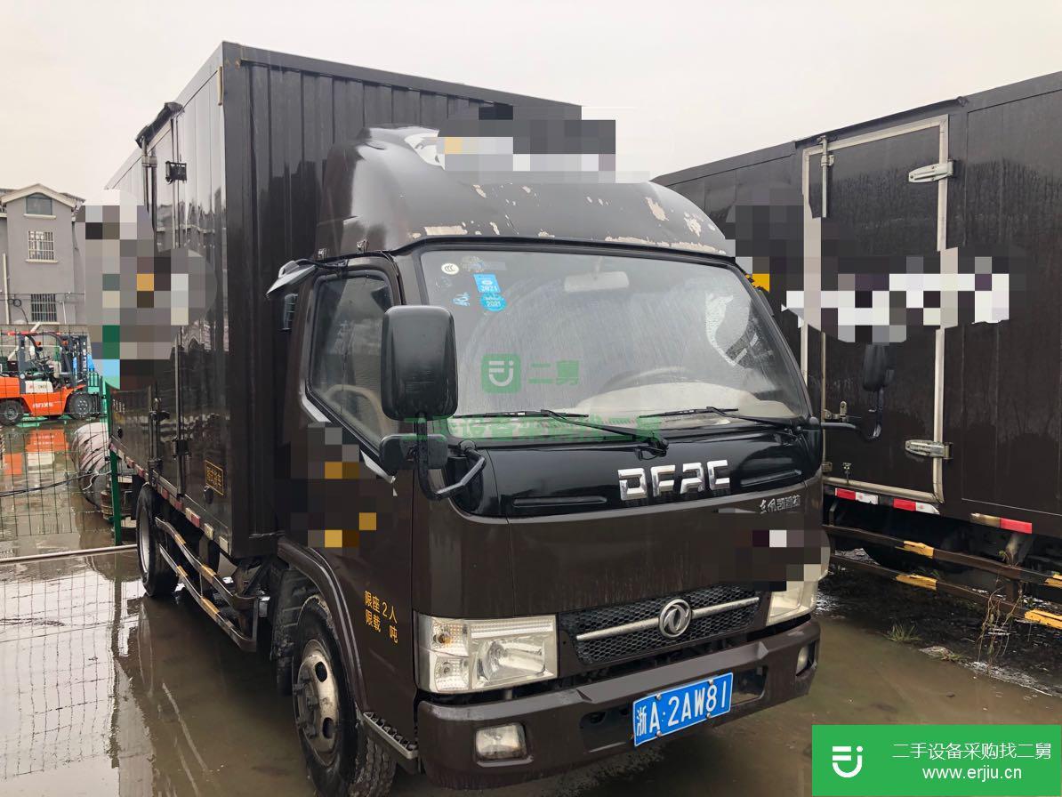 上海出售二手東風凱普特箱式貨車
