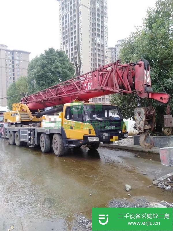 貴州出售二手三一75噸吊車