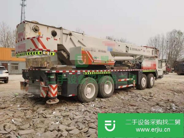 遼寧出售二手中聯(lián)重科QY70V汽車吊手續(xù)齊全,車況好,無事故