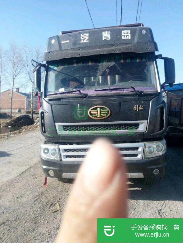 黑龍江出售二手青島解放高欄載貨車
