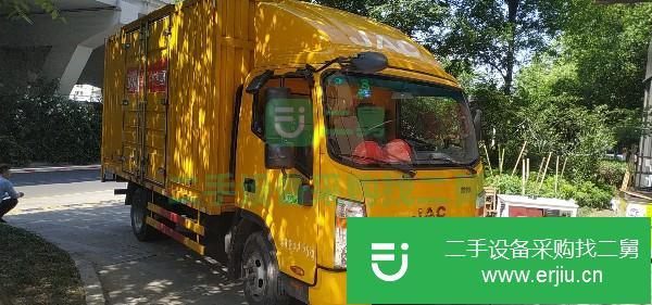 上海出售二手江淮帥鈴箱式貨車