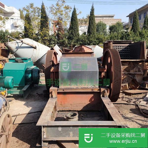 河南出售二手對輥破碎機
