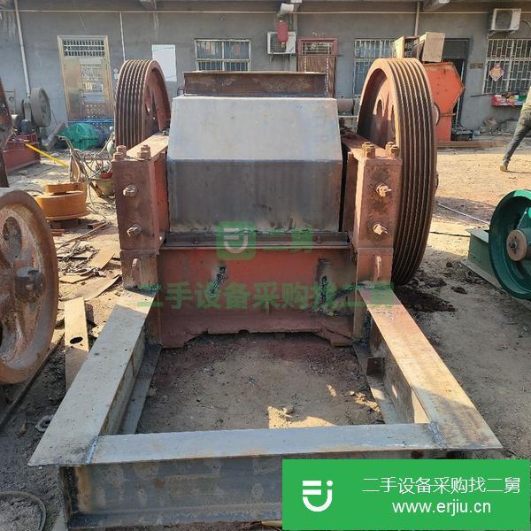 河南出售二手對輥破碎機