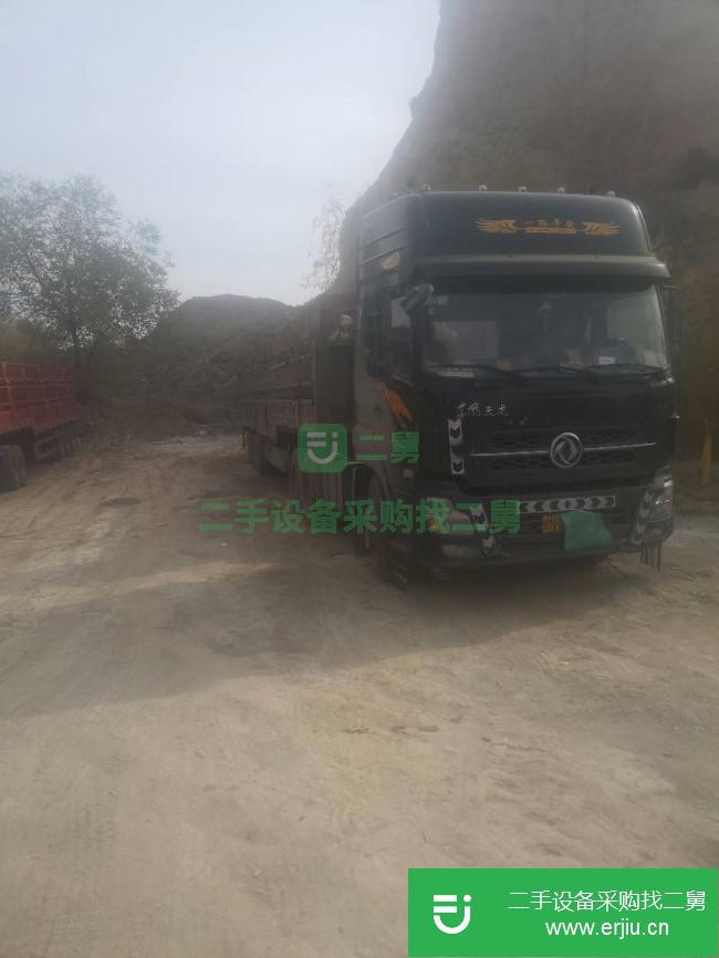 甘肅出售二手東風(fēng)天龍375馬力半掛車