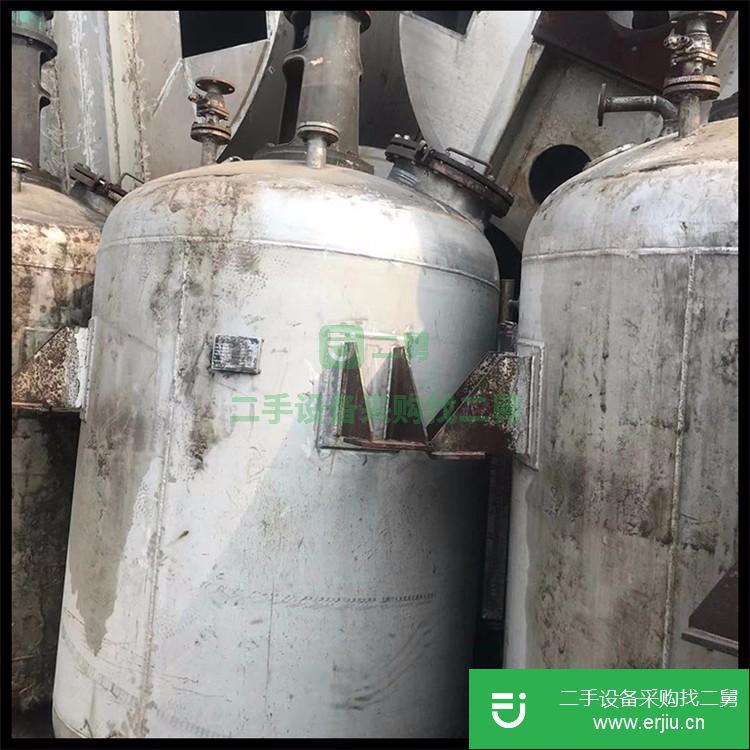 山東出售二手不銹鋼反應釜