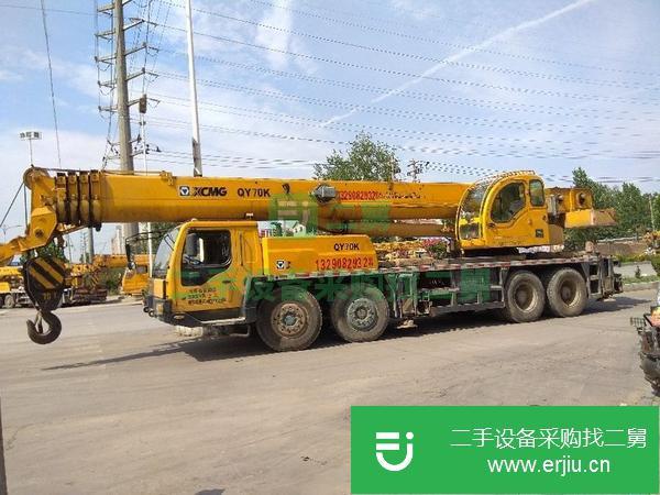 河南出售二手徐工70K吊車