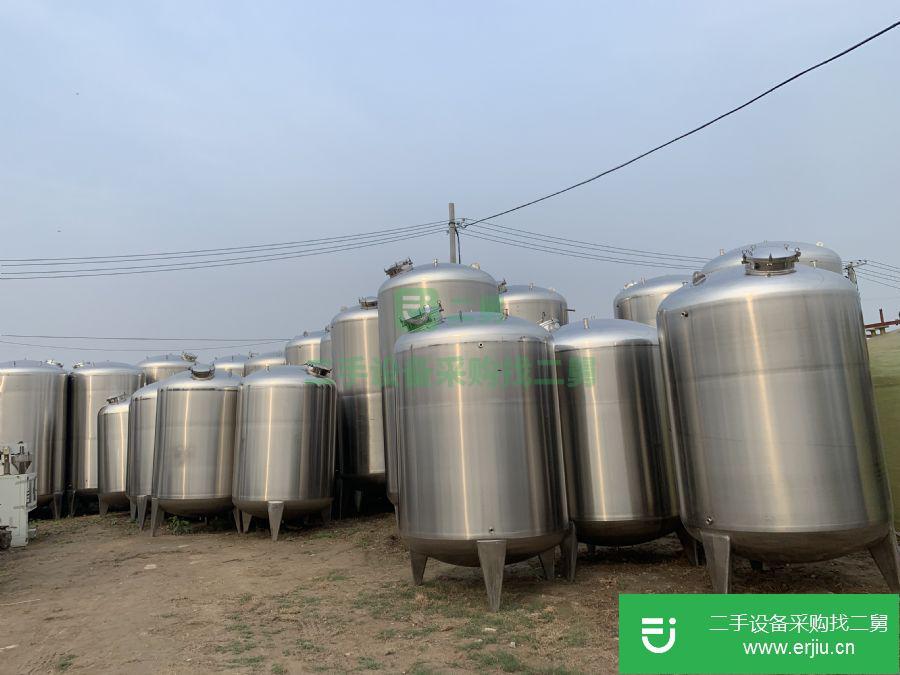 山東出售二手不銹鋼儲罐