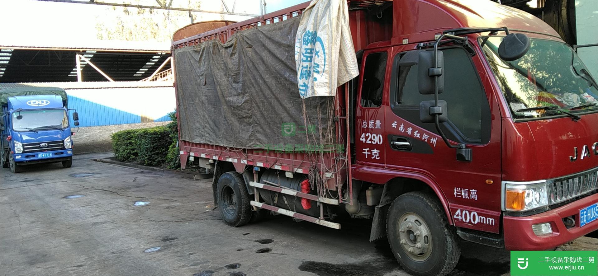 云南出售二手江淮駿鈴高欄載貨車