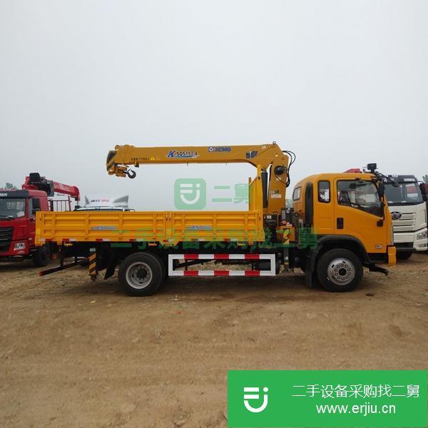 湖北出售二手單橋隨車吊