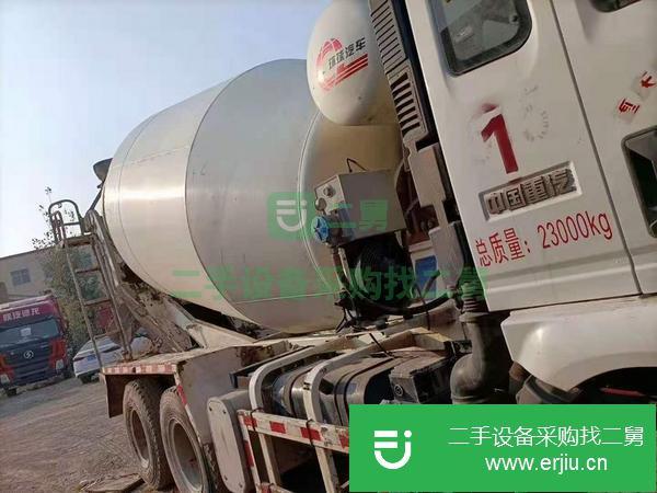 廣西出售二手17年國五豪曼后八輪10方攪拌罐車