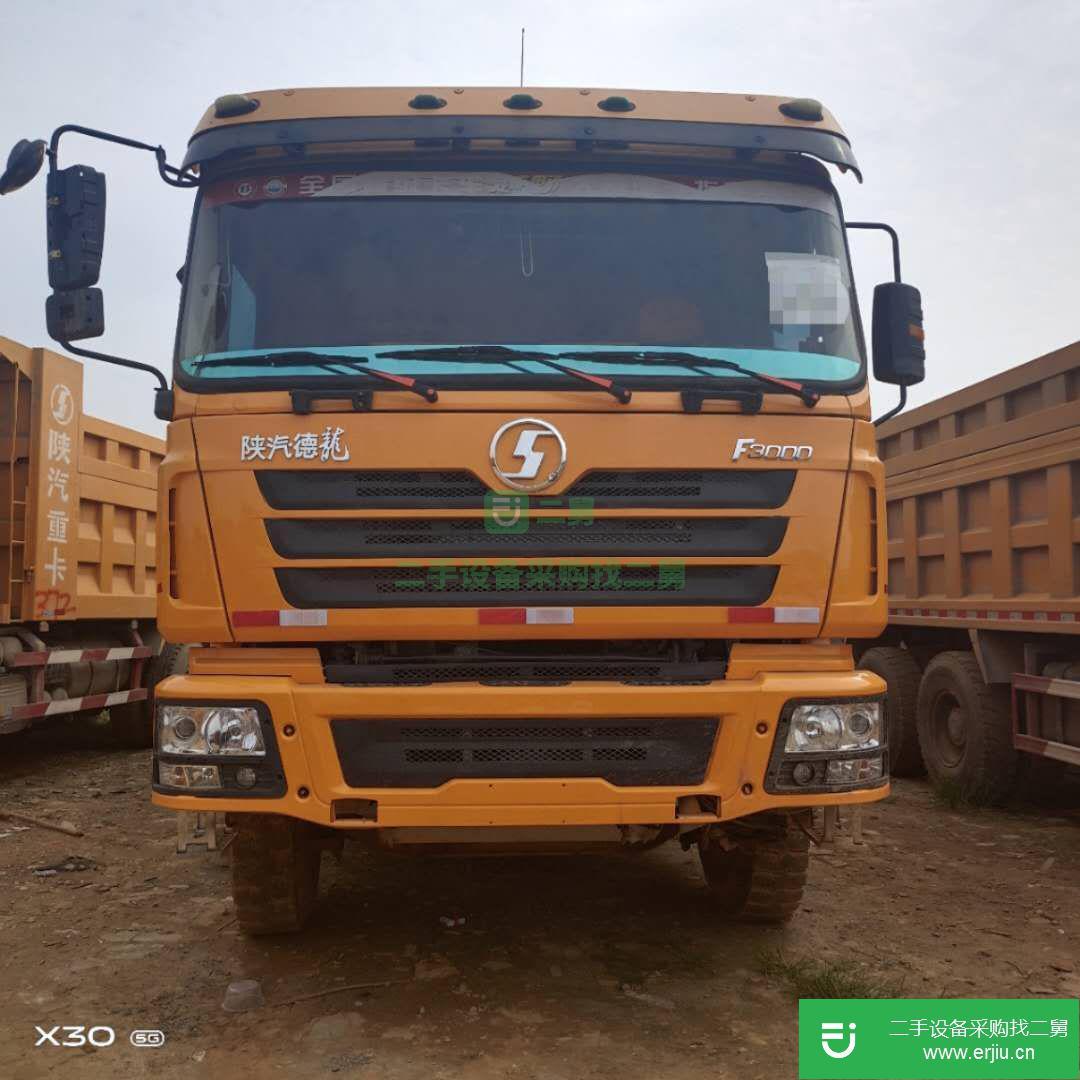 江西出售二手陜汽重卡336馬力自卸車