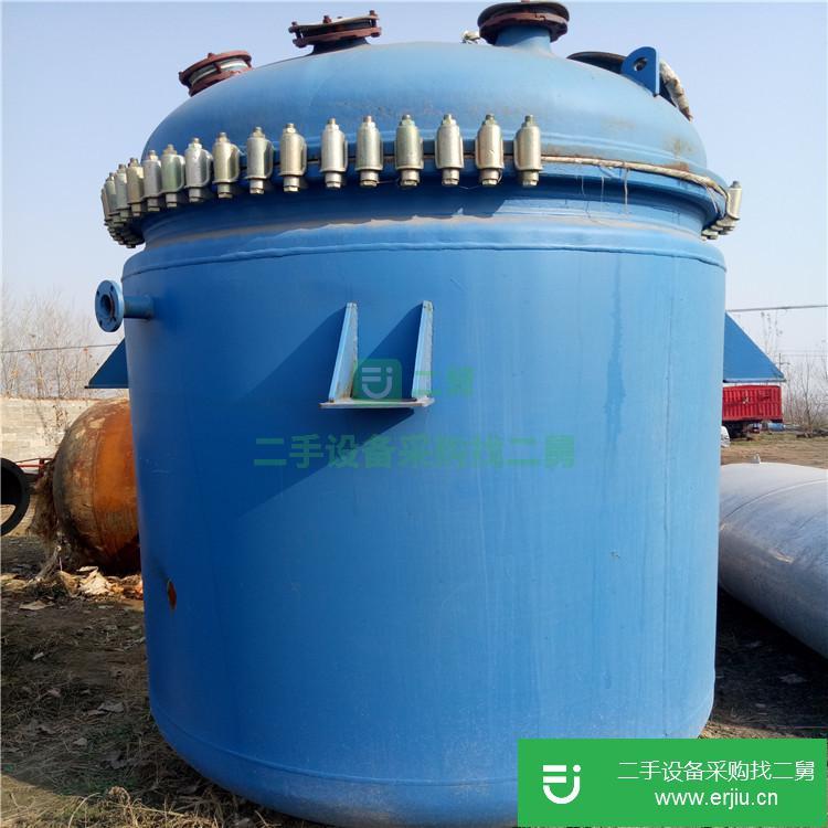 山東出售二手搪瓷反應釜5000L