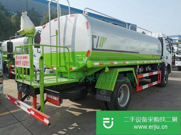 湖北出售二手園林綠化9.2噸灑水車