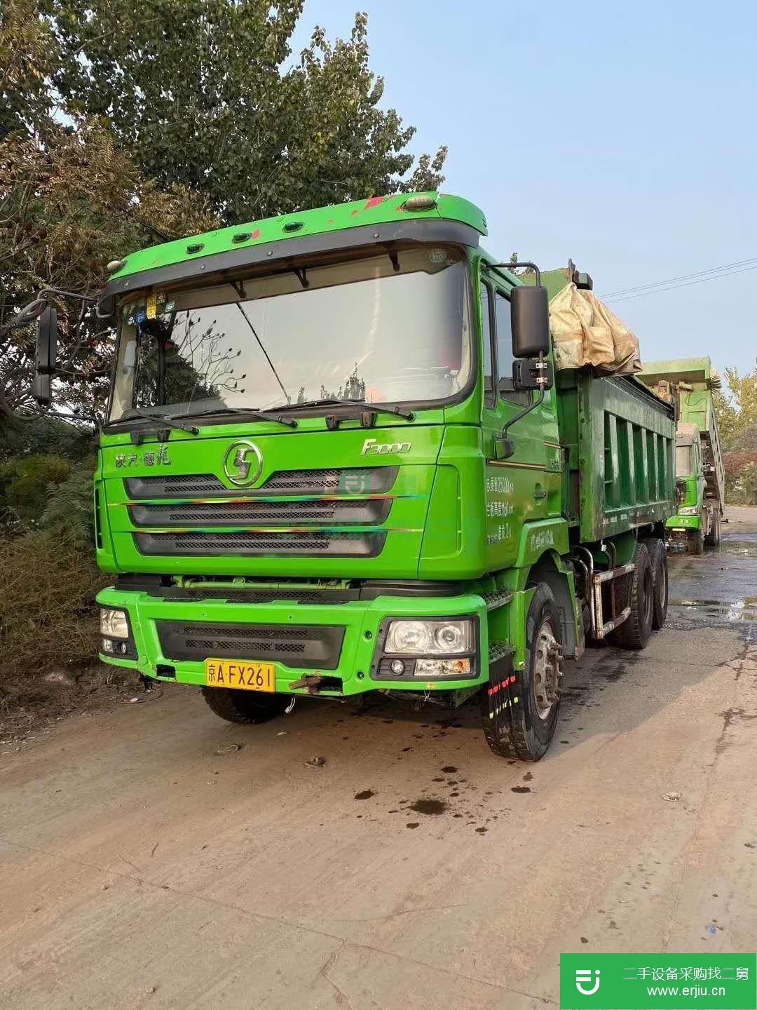 河北出售二手陜汽重卡336馬力自卸車