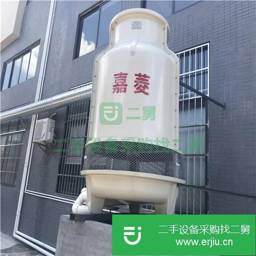 廣東出售二手逆流式圓形玻璃鋼冷卻塔