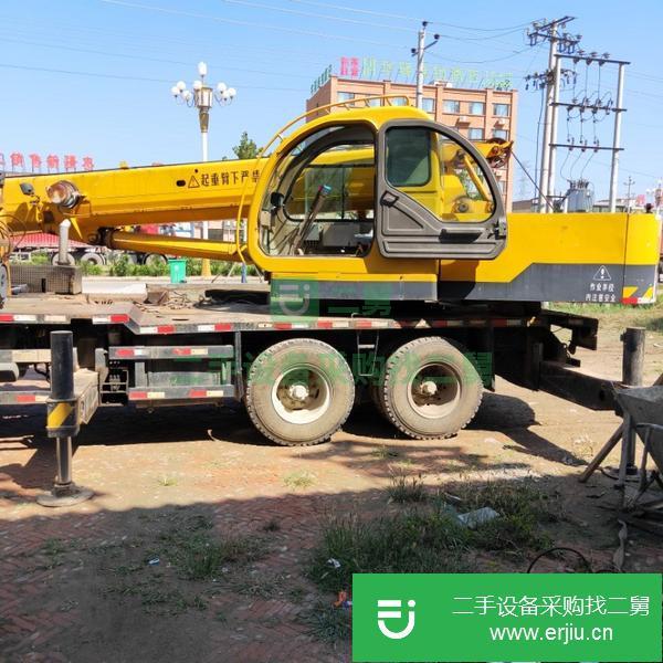河北出售二手徐工16D吊車電噴手續齊全