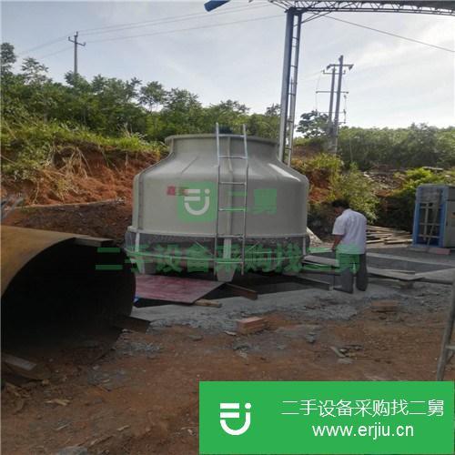 廣東出售二手逆流式圓形玻璃鋼冷卻塔