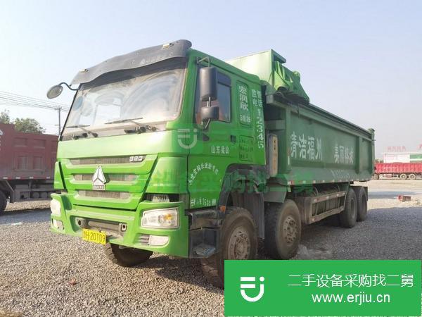河北出售二手豪沃自卸車 濰柴430馬力，可分期可提檔