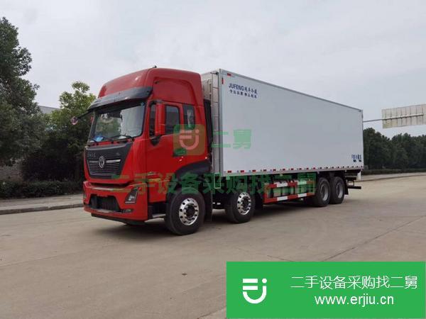重慶出售二手東風天龍9米6前四后八465馬力冷藏車