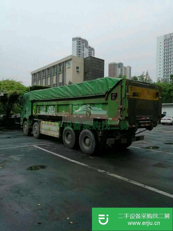 河北出售二手德龍M3000,375馬力自卸車(chē)