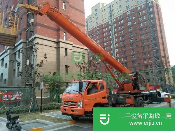 江蘇出售二手國五龍峰十六噸汽車吊