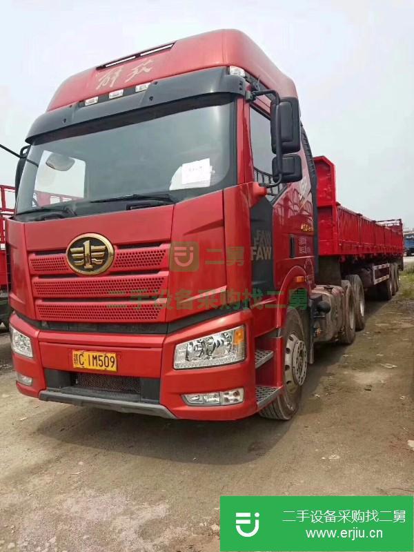 江西出售二手一汽解放J6P半掛車