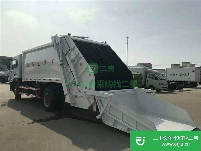 貴州出售二手程力威12方后壓壓縮式垃圾車