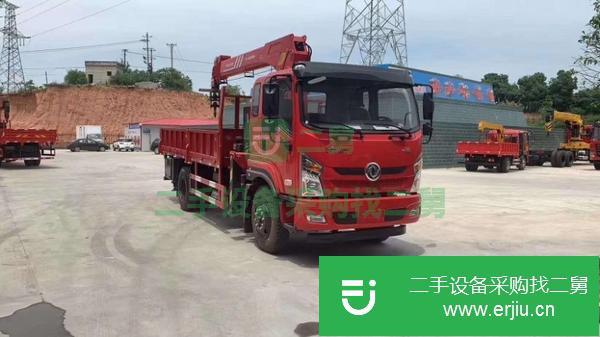 陜西出售二手東風(fēng)暢行單橋6.3噸隨車吊包上戶
