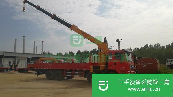 黑龍江出售二手東風(fēng)后八輪隨車吊單橋