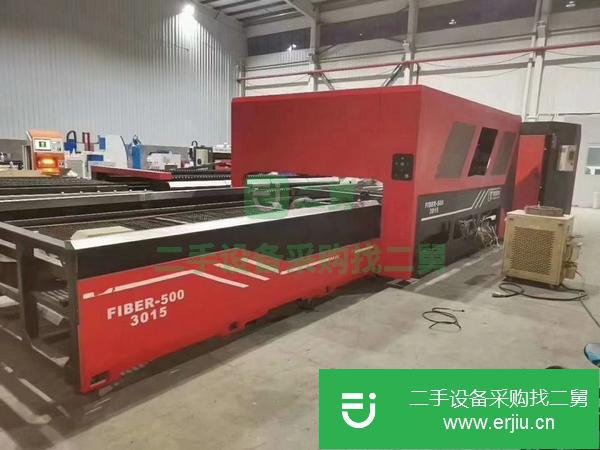 河南出售二手百盛1500瓦金屬激光切割機