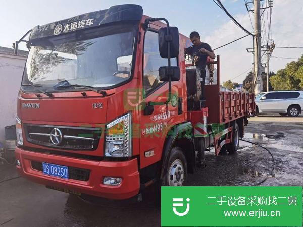 福建出售二手馬力170五噸四節臂隨車吊