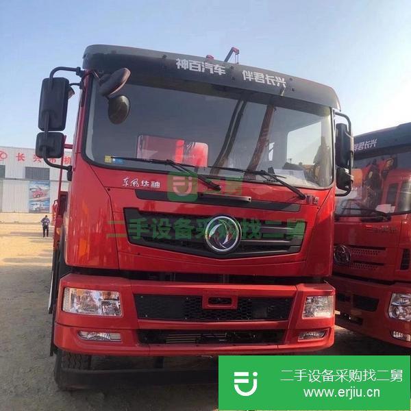 湖北出售二手東風(fēng)暢行后八輪240馬力國五隨車吊