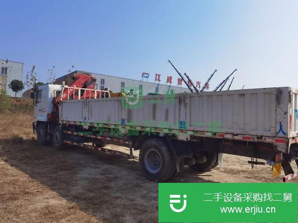 湖北出售二手2014年9月華凌隨車吊7成新