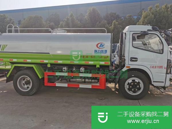 湖北出售二手園林綠化9.2噸灑水車
