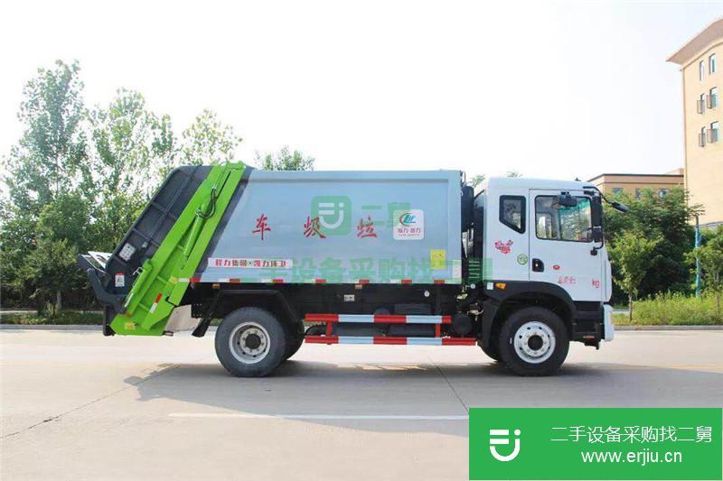 貴州出售二手程力威12方后壓壓縮式垃圾車