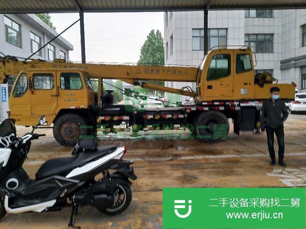山東出售二手徐工12噸吊車