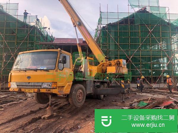 四川出售二手10年長江1020汽車吊