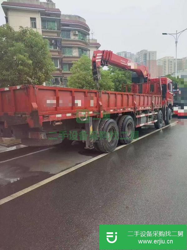 河北出售二手三一12噸前四后八隨車吊