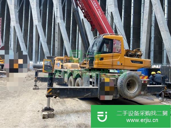 山西出售二手11年三一25噸5節臂汽車吊手續齊全