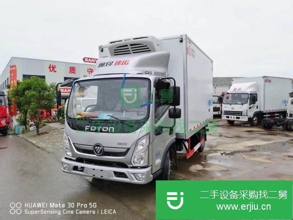 福建出售二手福田奧鈴4.2米129馬力冷藏車