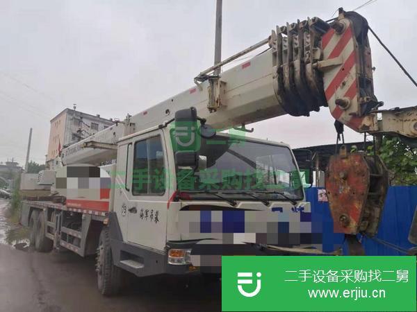 山西出售二手11年中聯25噸5節臂吊車
