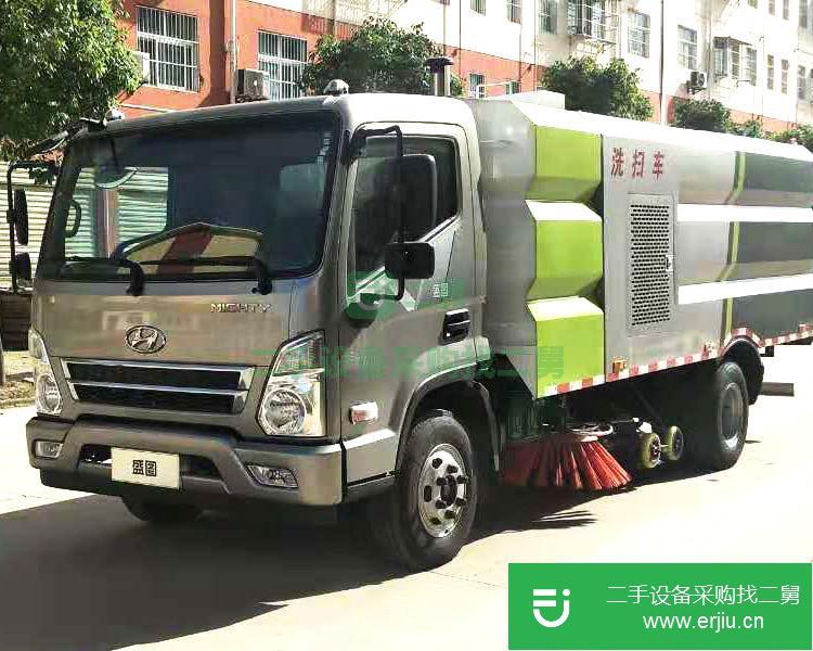 湖北出售二手東風天龍洗掃車