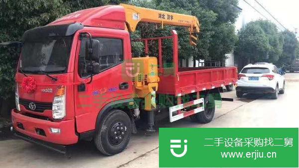 湖北出售二手隨車吊云內(nèi)95馬力國五發(fā)動機(jī)