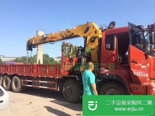 湖北出售二手徐工16噸隨車吊13年7月出廠,國三
